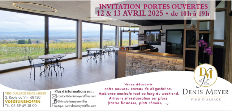 Portes Ouvertes 12 & 13 Avril 2025