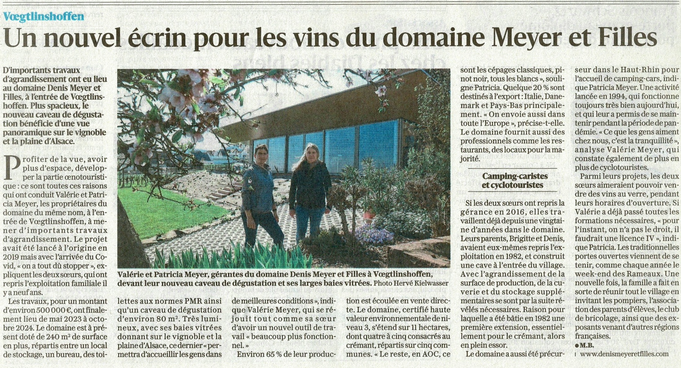 Dans la presse, Article du 20 Avril 2025