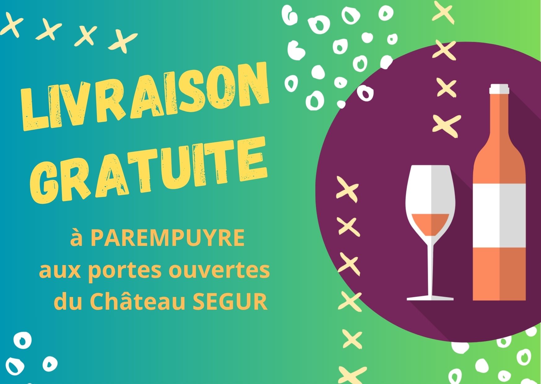 Stand de Dégustation/Vente aux Portes Ouvertes du Château Ségur - 22 & 23 Novembre 2025